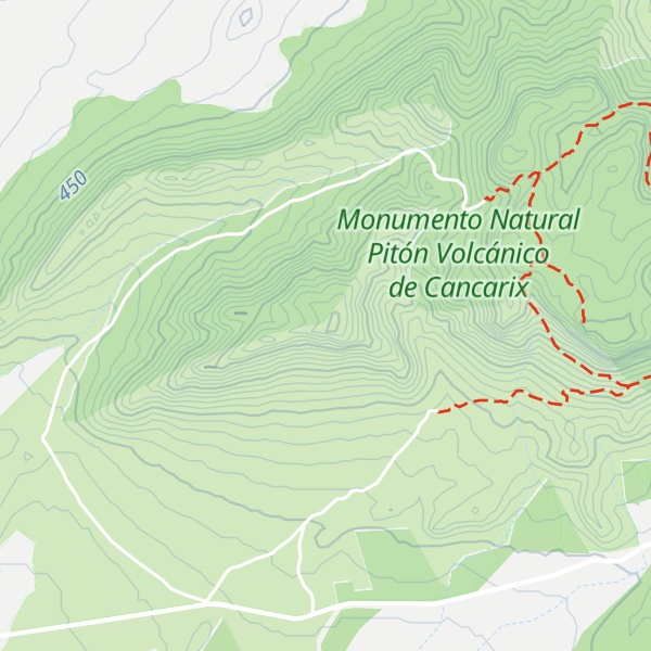 Map of Sierra de las Cabras