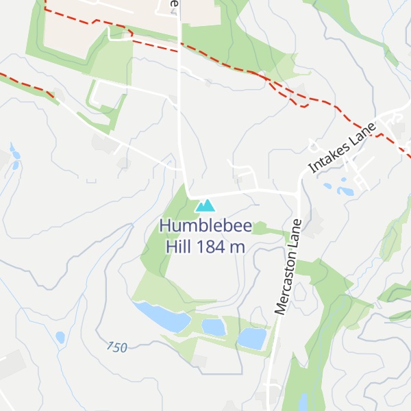 Map of Humblebee Hill