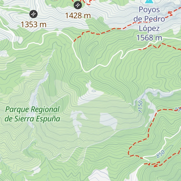 Map of Cerro de las Cabras