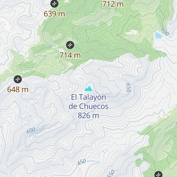 Map of El Talayón de Chuecos
