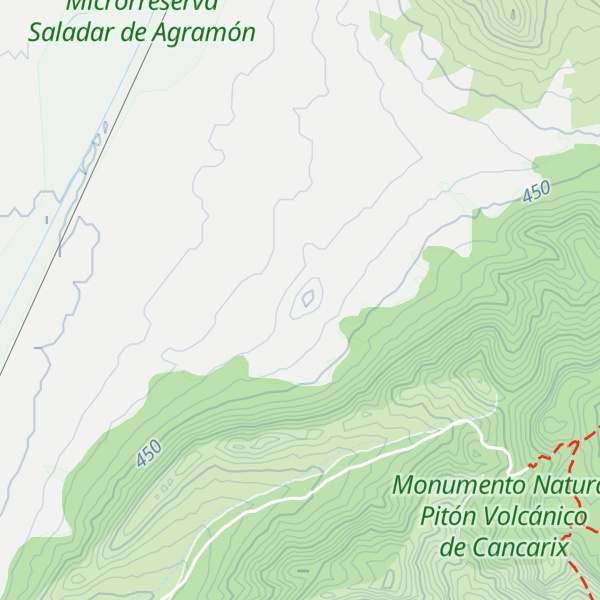 Map of Cerro del Gato