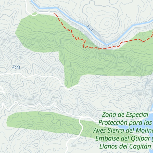 Map of Sierra de la Albarda