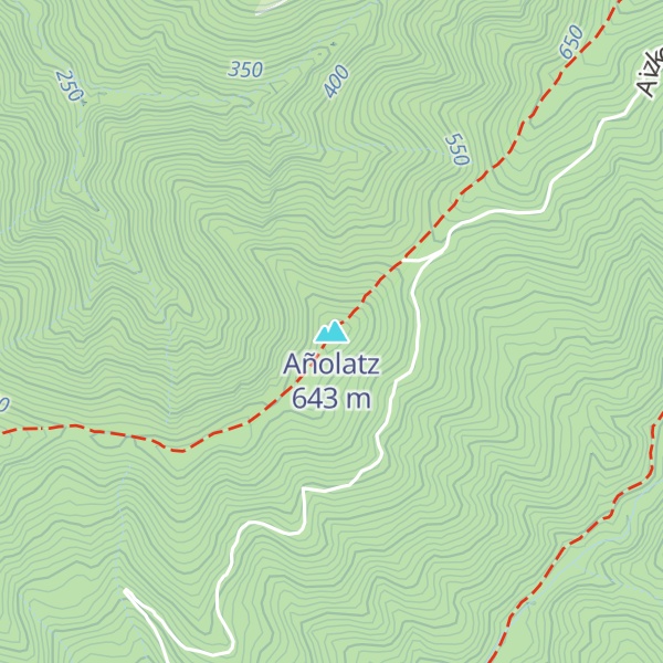 Map of Añolatz