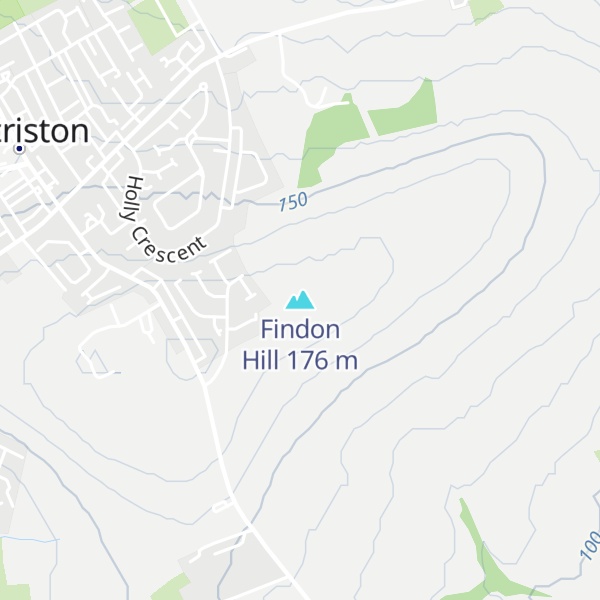Map of Findon Hill