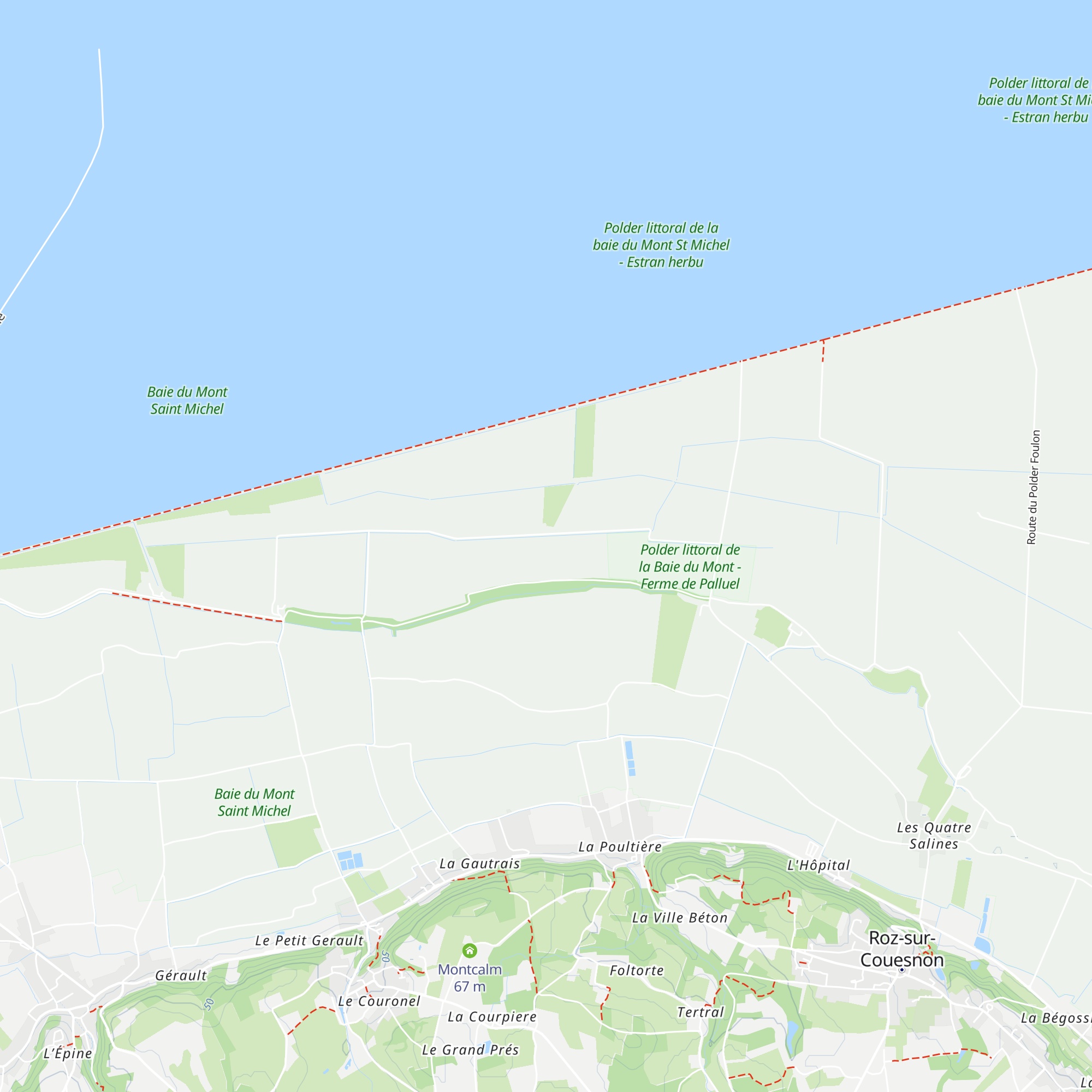 Gîte de groupe map