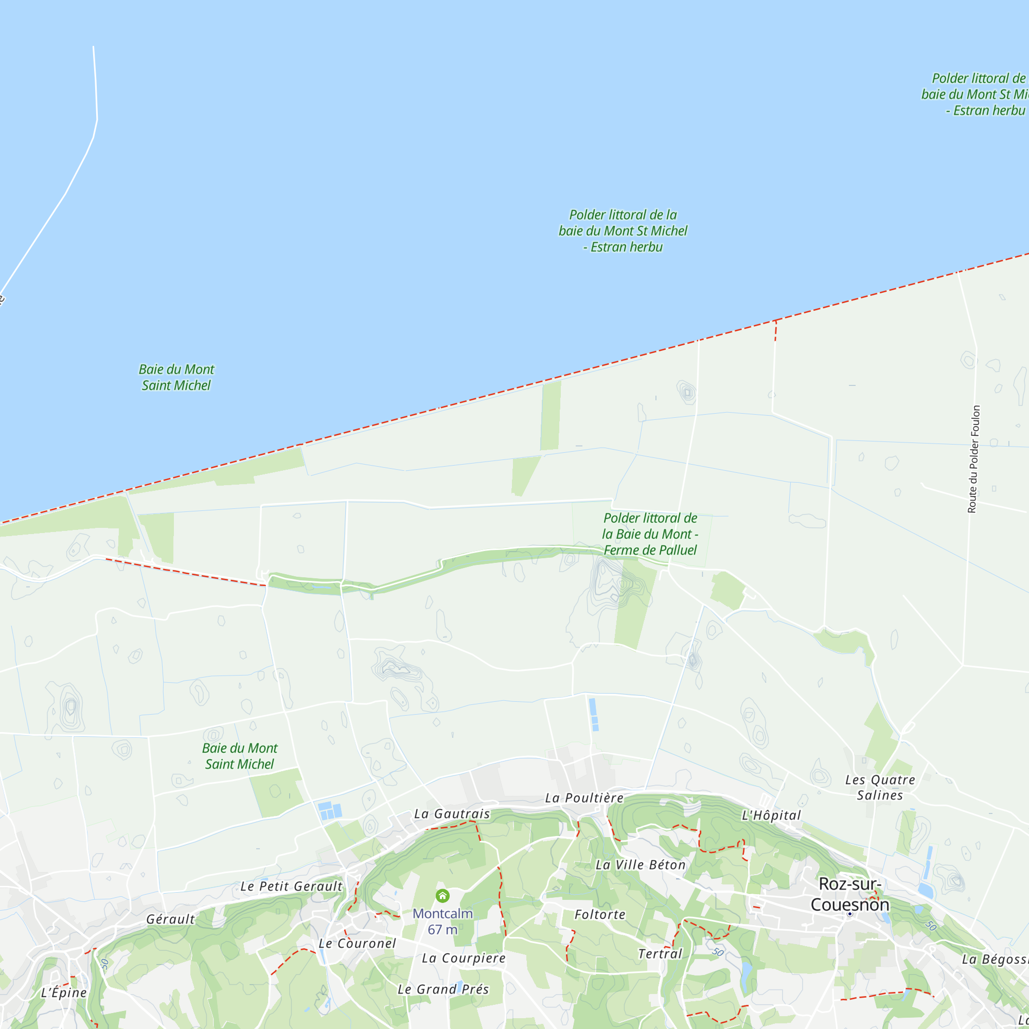 Gîte de groupe map