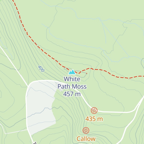 Map of White Path Moss