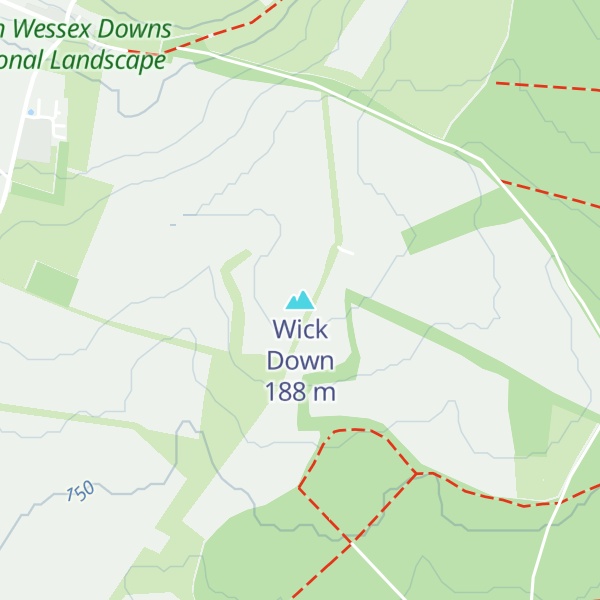 Map of Wick Down