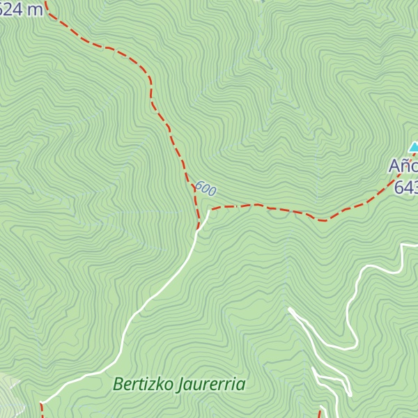 Map of Iñarmeakako Kaskoa