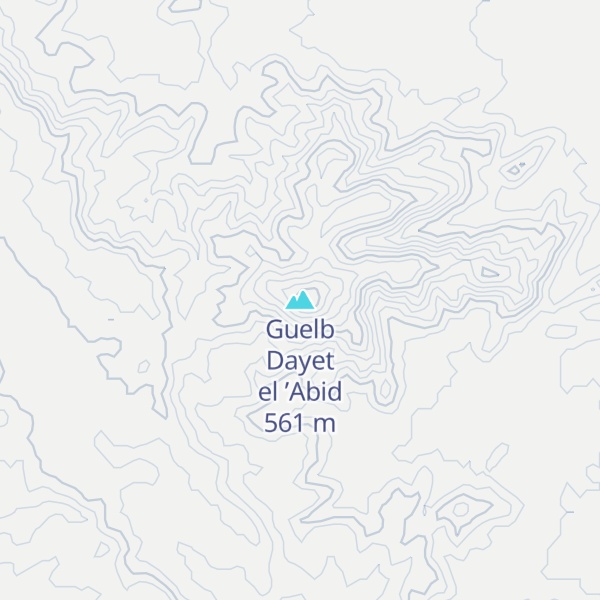 Map of Guelb Dayet el ’Abid