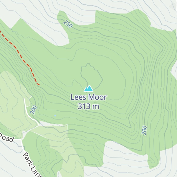 Map of Lees Moor