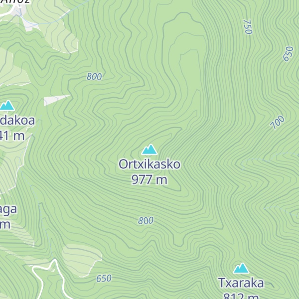 Map of Ortxikasko
