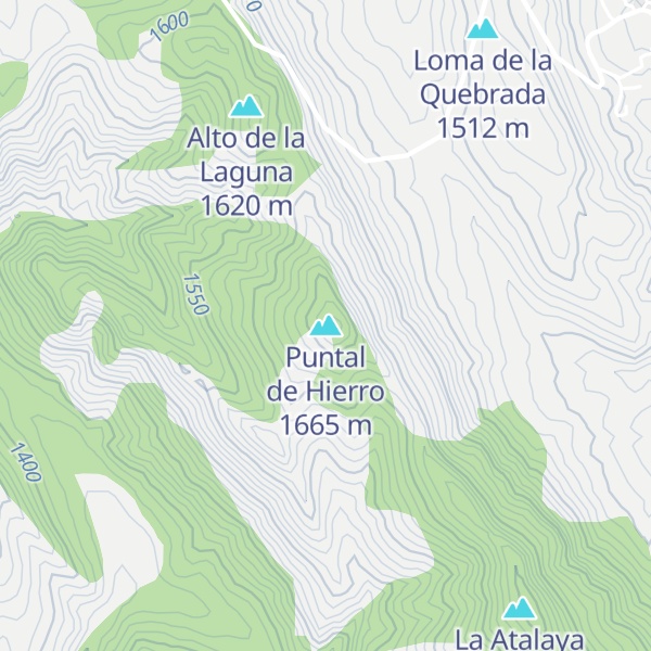 Map of Puntal de Hierro