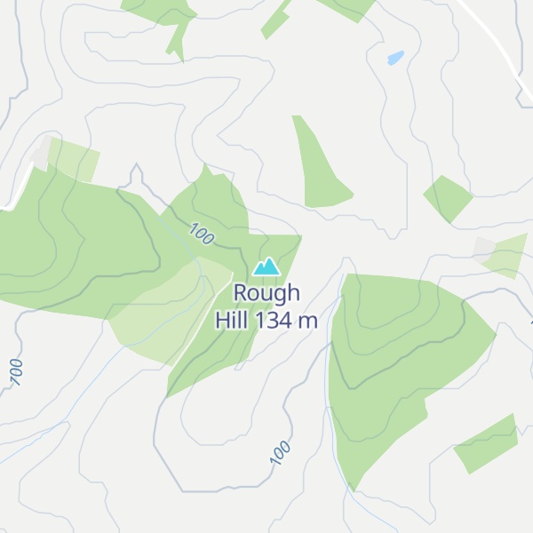 Map of Rough Hill