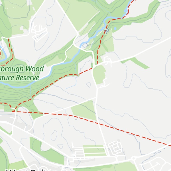 Map of Weather Hill