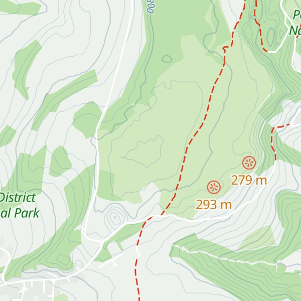 Map of Stanton Moor