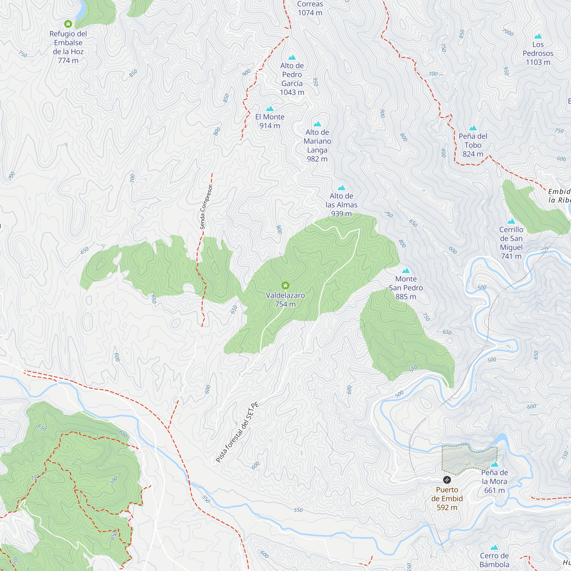 Valdelazaro map