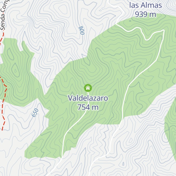 Map of Valdelazaro