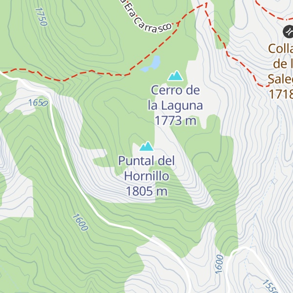Map of Puntal del Hornillo