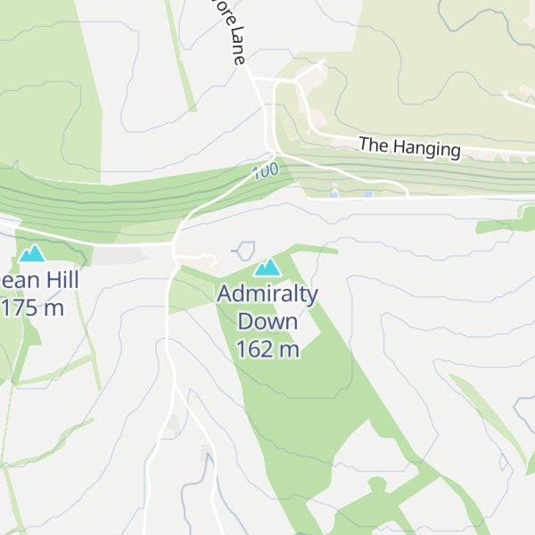 Map of Admiralty Down