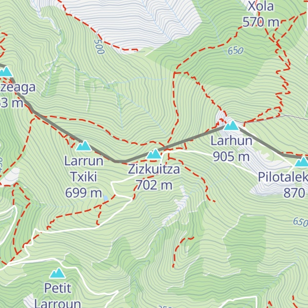 Map of Zizkuitza