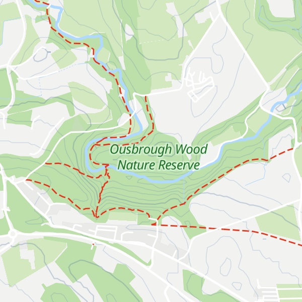 Map of Ousbrough Hill