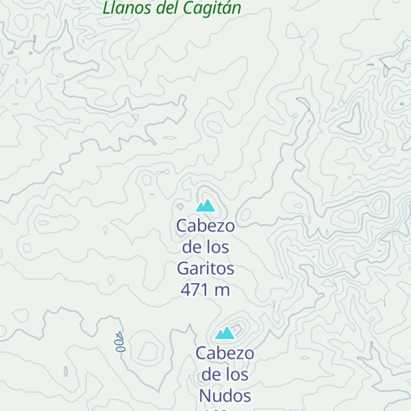 Map of Cabezo de los Garitos