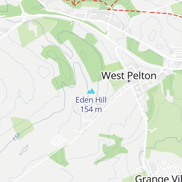 Map of Eden Hill