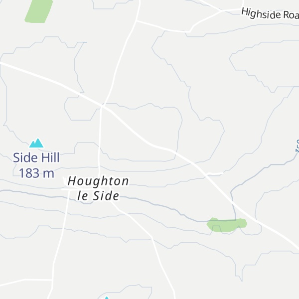 Map of Bellow Banks Hill