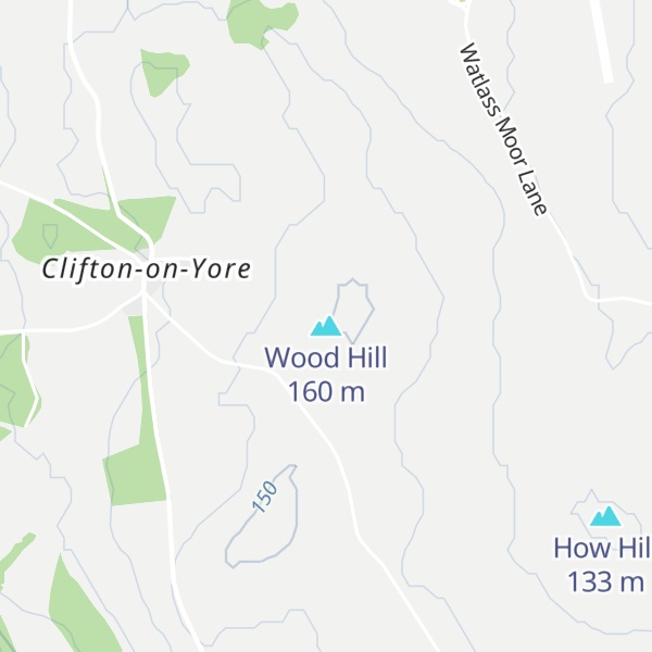 Map of Wood Hill
