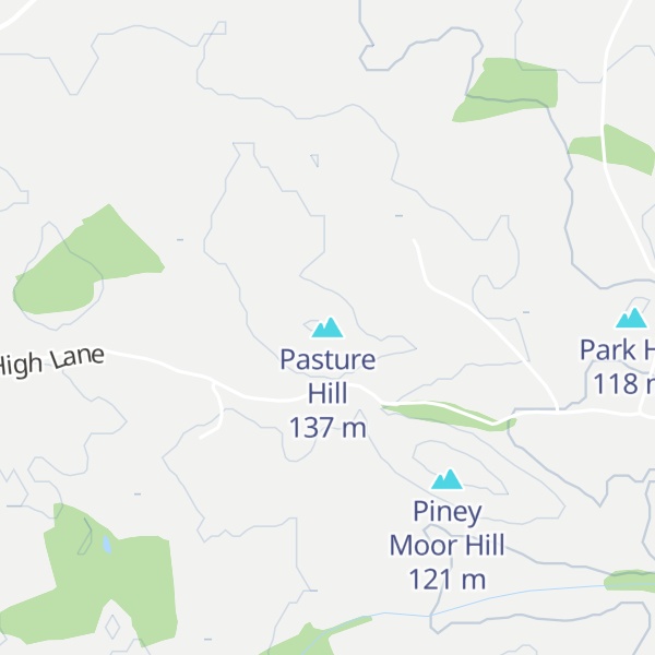Map of Pasture Hill