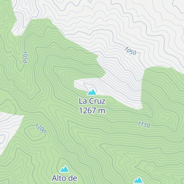 Map of La Cruz