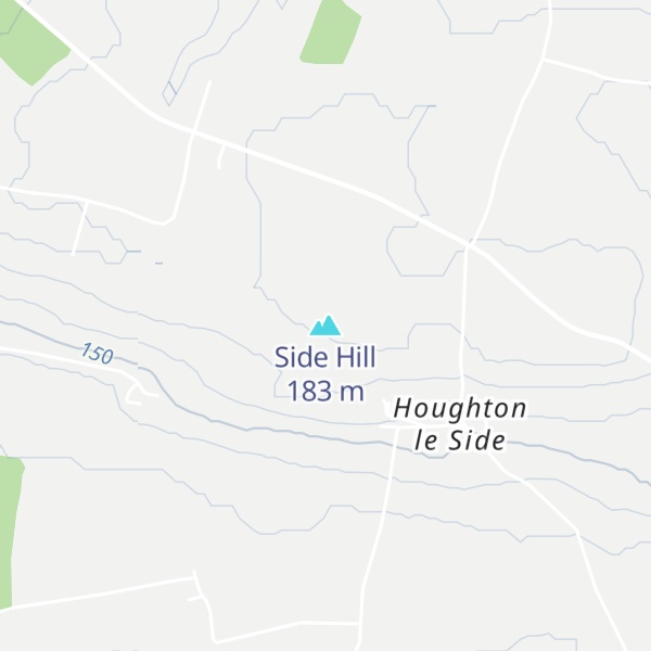 Map of Side Hill