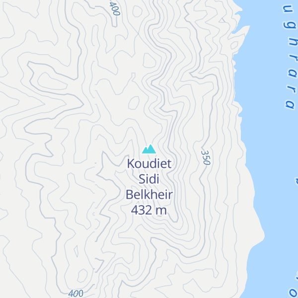 Map of Koudiet Sidi Belkheir