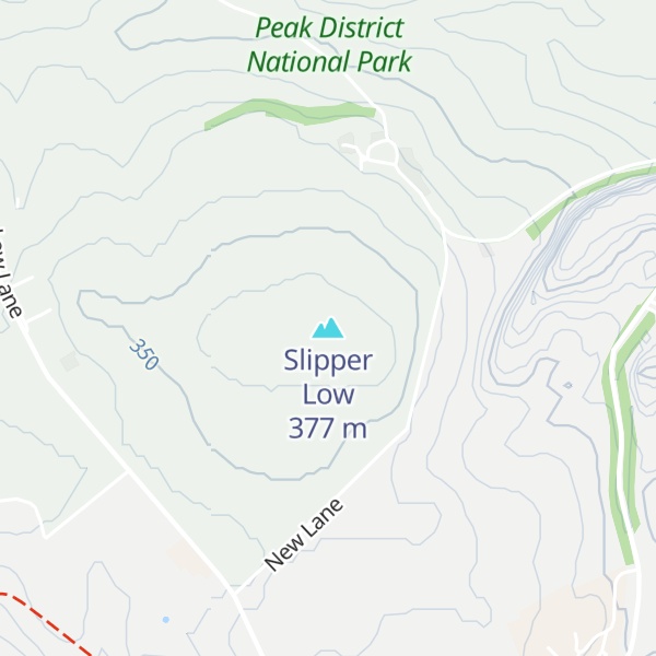Map of Slipper Low