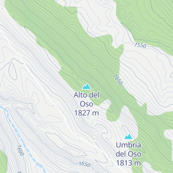 Map of Alto del Oso