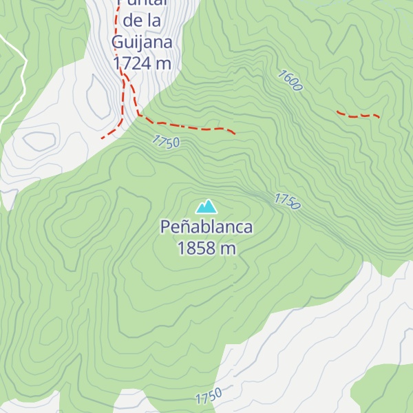 Map of Peñablanca