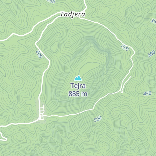 Map of Tejra