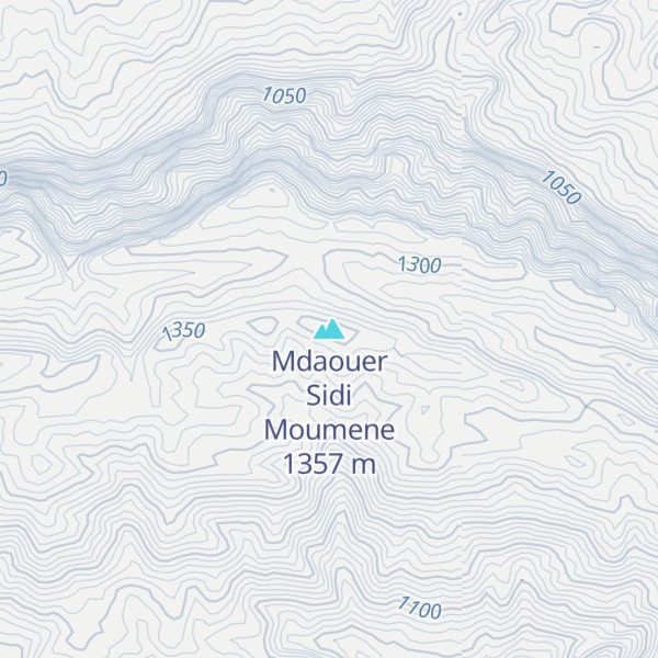 Map of Mdaouer Sidi Moumene