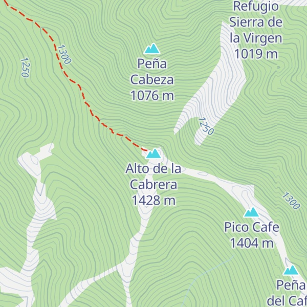 Map of Alto de la Cabrera