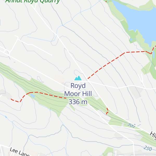 Map of Royd Moor Hill