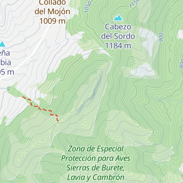 Map of Alto de Peña Rubia