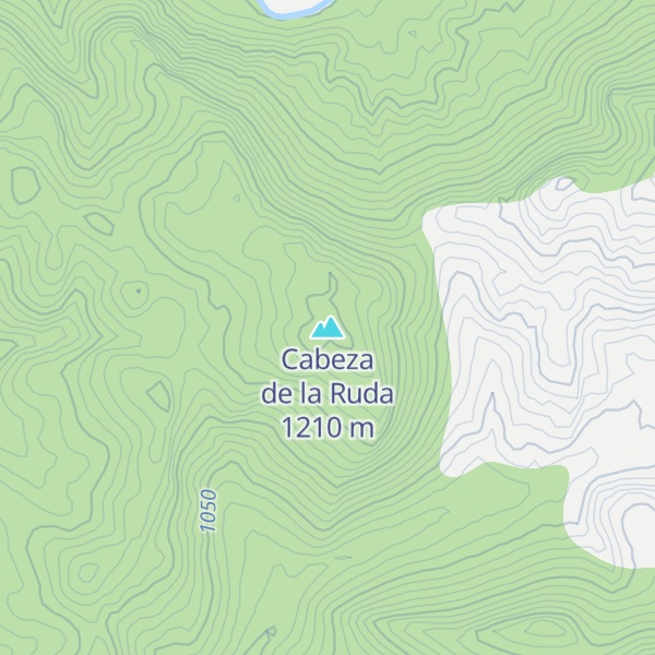 Map of Cabeza de la Ruda
