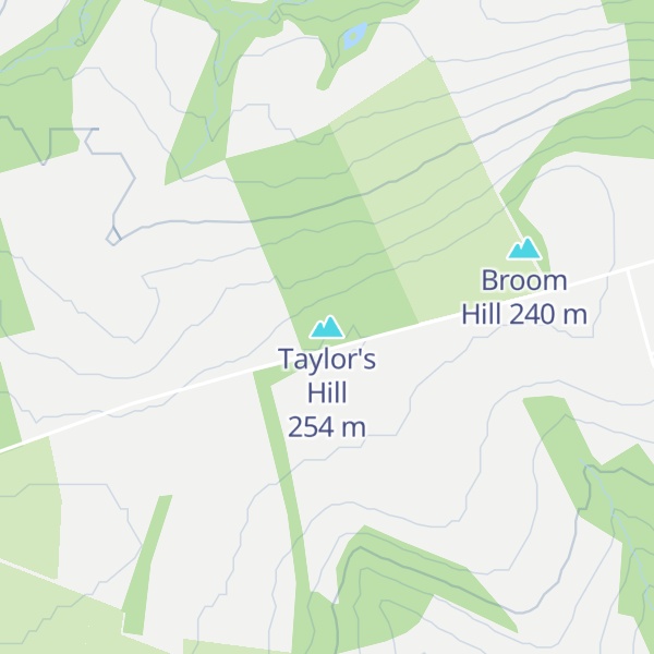 Map of Taylor's Hill