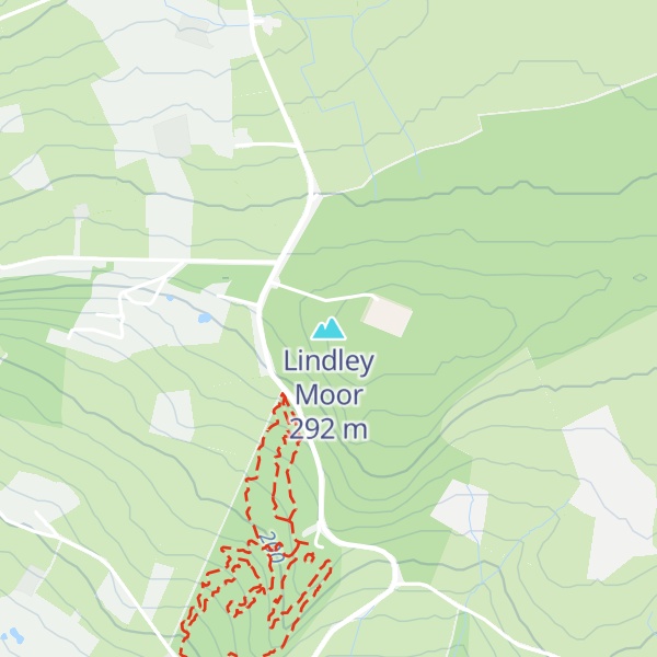 Map of Lindley Moor