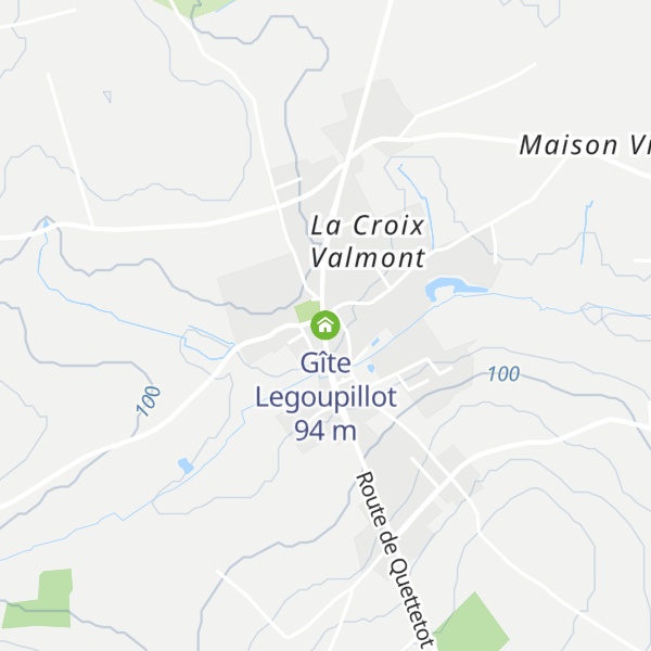 Map of Gîte Legoupillot