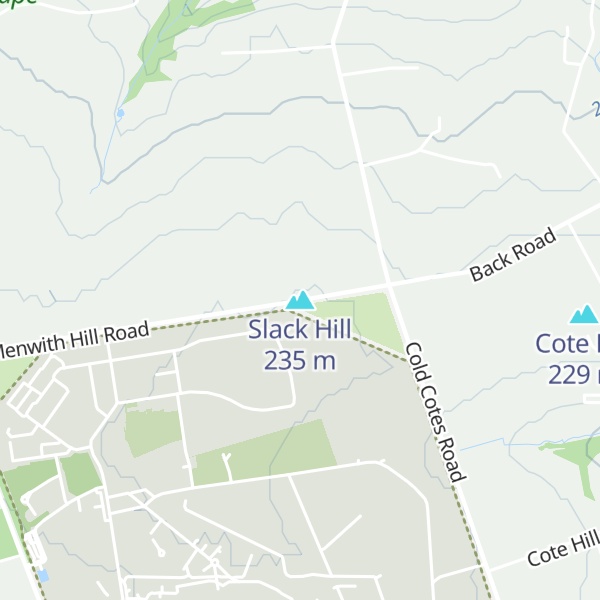 Map of Slack Hill