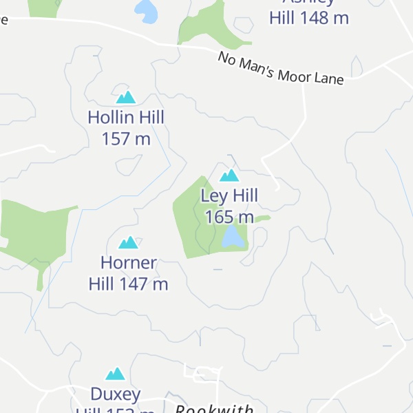Map of Sand Hill