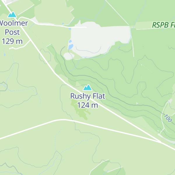 Map of Rushy Flat