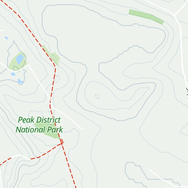 Map of Minninglow Hill